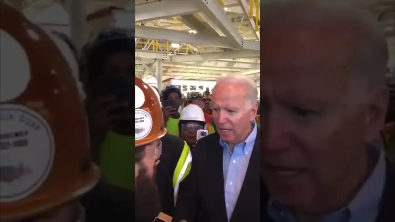 ARCHIVES: Biden To Union Worker, "You're Full Of Shit"