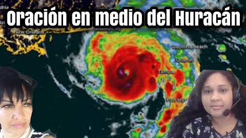 Oracion y reflexion during hurricane 🌀 Idalia