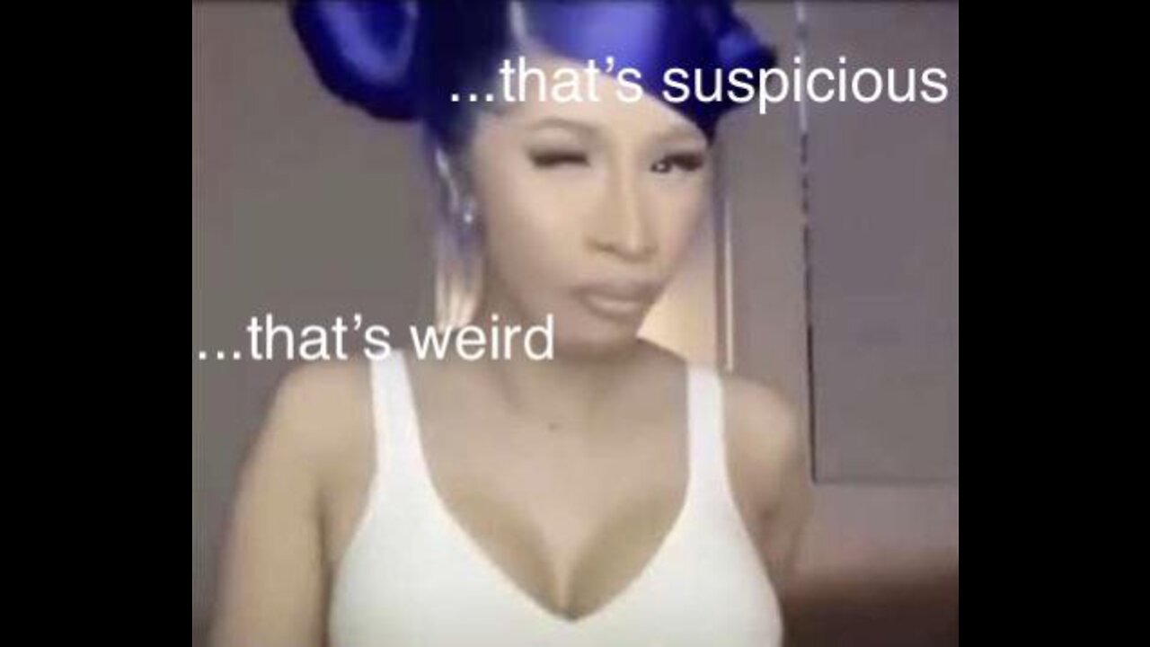 Cardi B being a meme for 3 minutes.