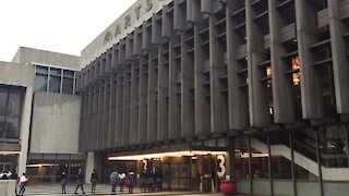 SOUTH AFRICA - Cape Town - Stock - Artscape Theartre Centre Exterior. (Video) (ynK)