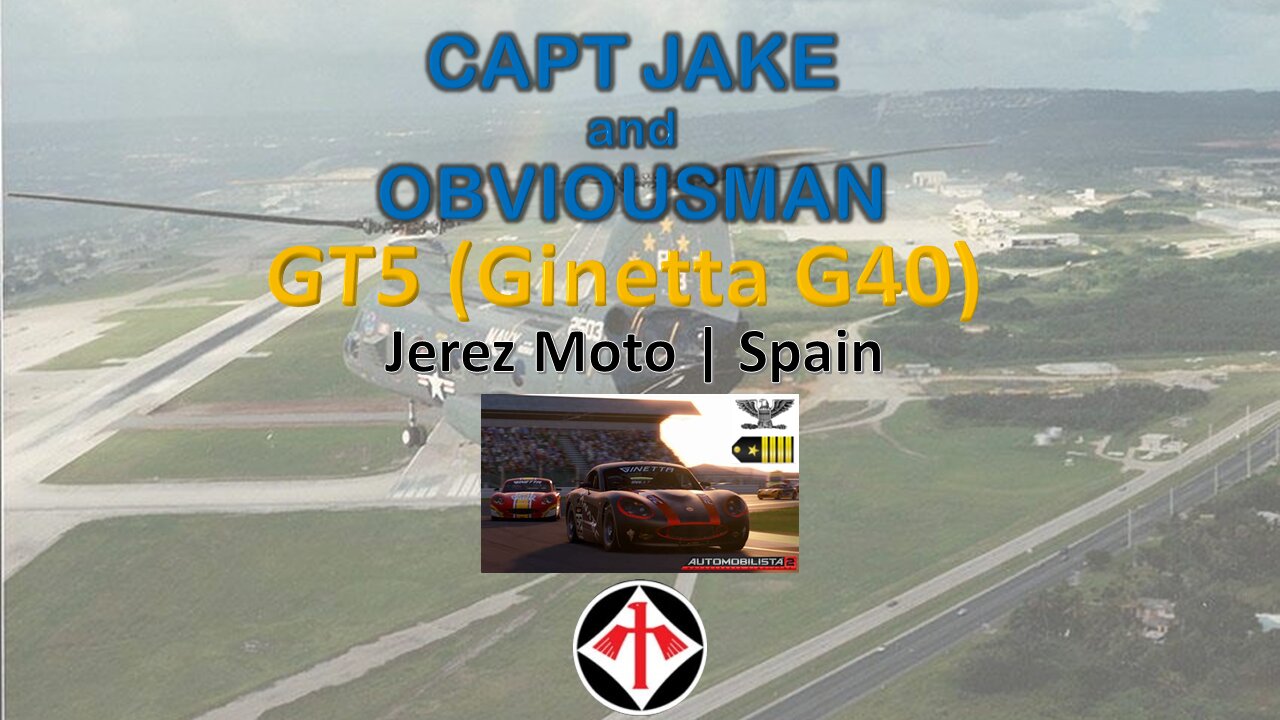 Race 4 | CAPT JAKE and Obviousman | GT5 (Ginetta G40) | Jerez Moto | Spain | AMS2