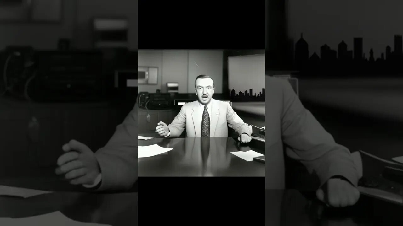 Walter Cronkite Reports on the Government expecting you to pay off the national debt