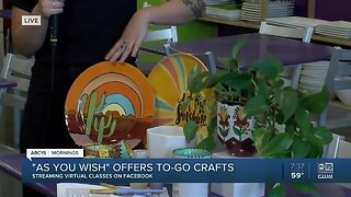 'As You Wish' offers to-go crafts and ways to help the community