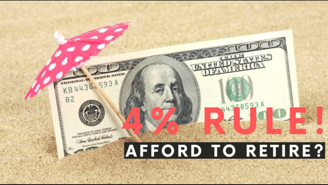 Can You Really Afford to Retire? The Truth About the 4% Rule!