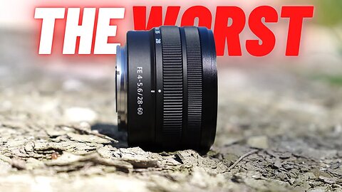 Probably The Worst Sony Lens for $500