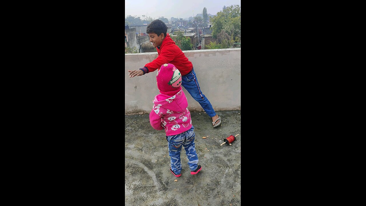 cute baby with kite