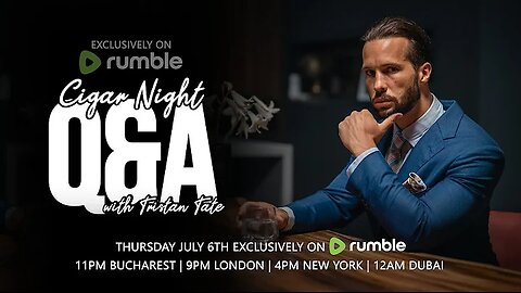 Cigar Night with Tristan Tate | Ep. 4