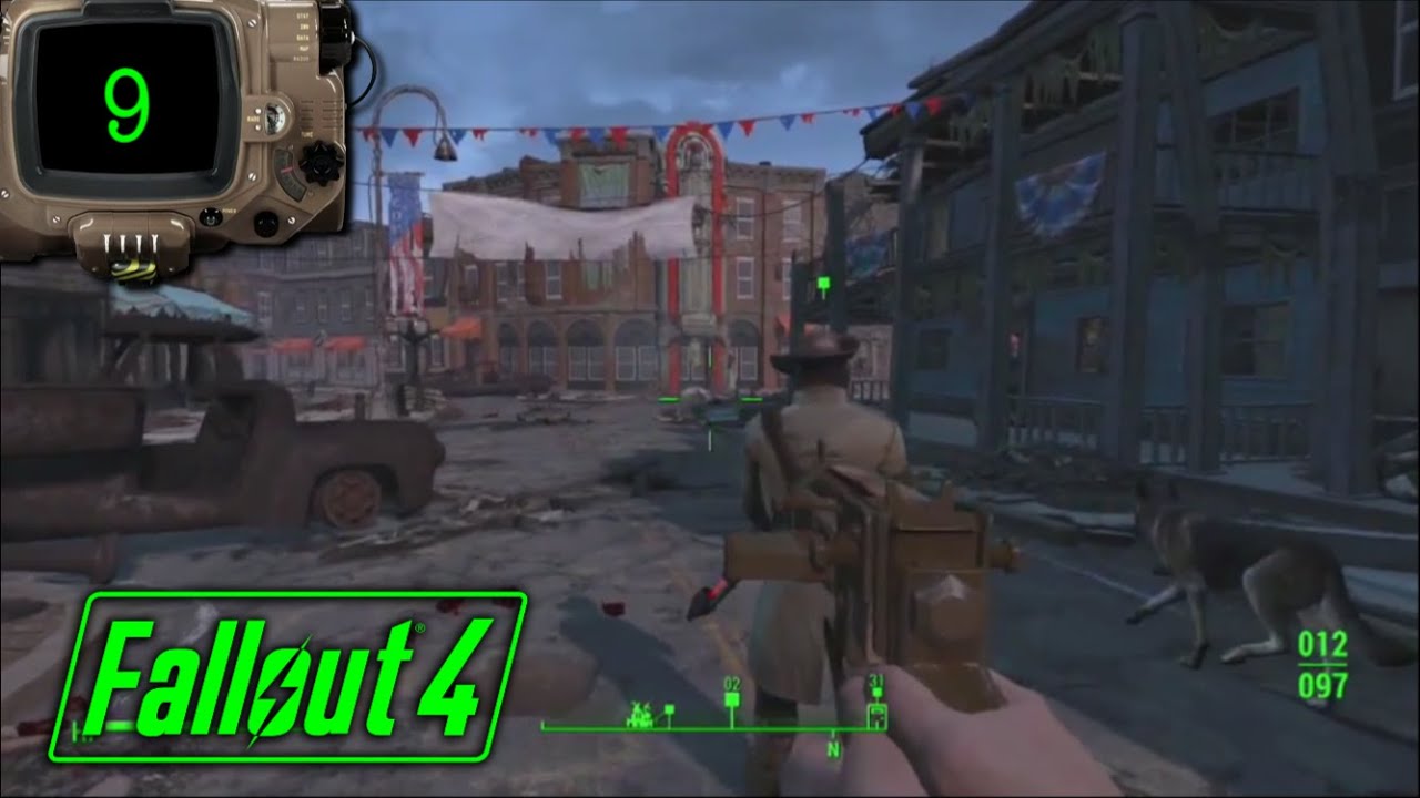 Fallout 4 (Escorting Minutemen) Let's Play! #9