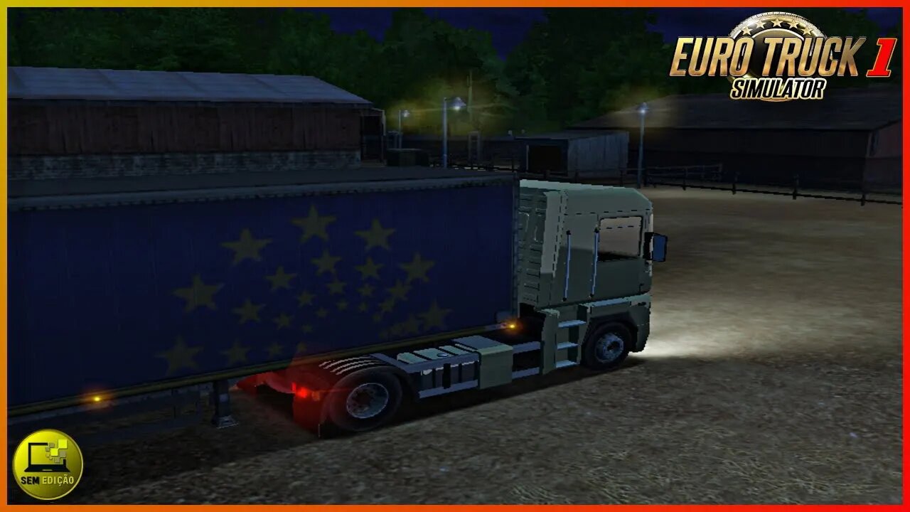 EURO TRUCK SIMULATOR 1 PTBR BORA JOGAR #9 BORDEAUX - LYON ENTREGA DE TOMATES #semedissaum #pc #games