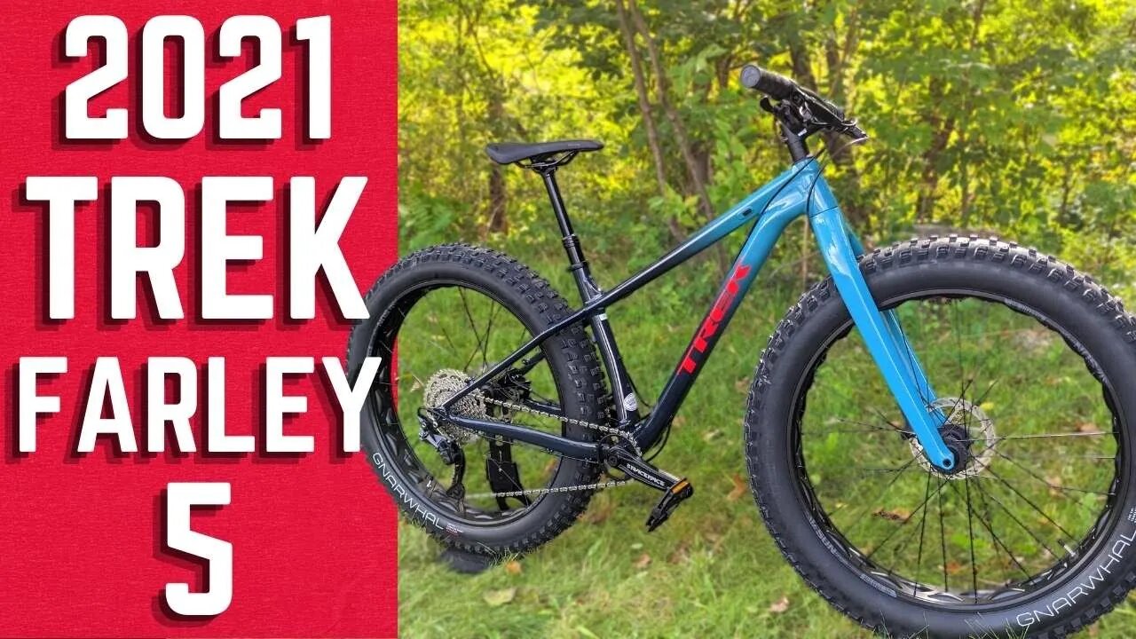 27.5" Fattie Fun | 2021 Trek Farley 5 Fat Bike Review and Weight.