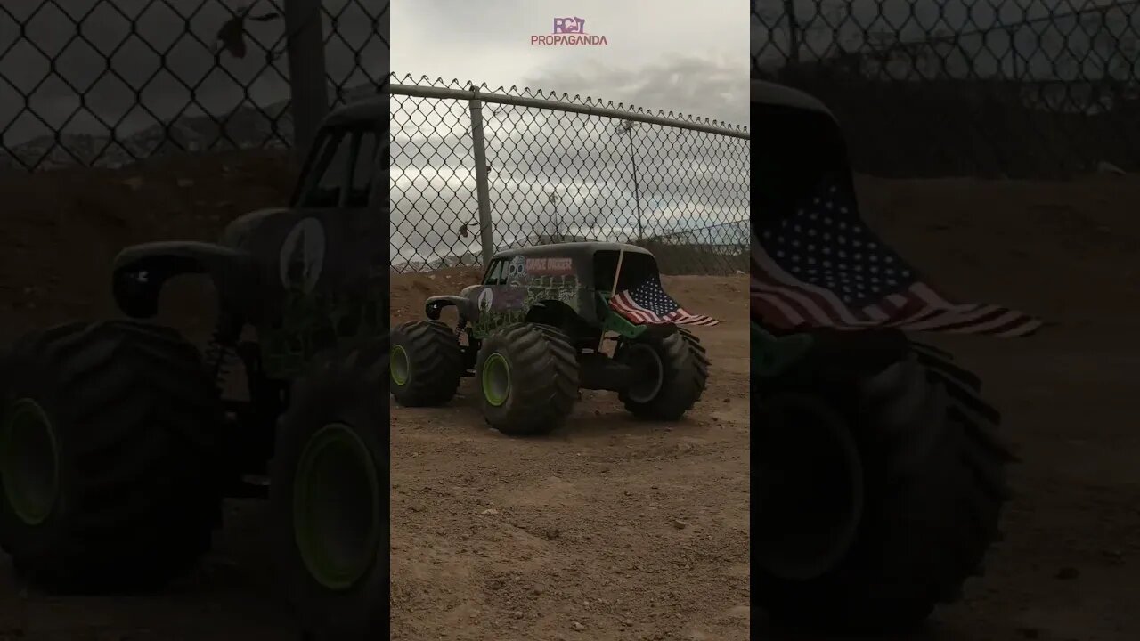 Monster Truck Flips #shorts