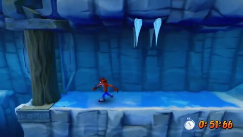 Snow Biz Relic Run Gameplay - Crash Bandicoot N. Sane Trilogy