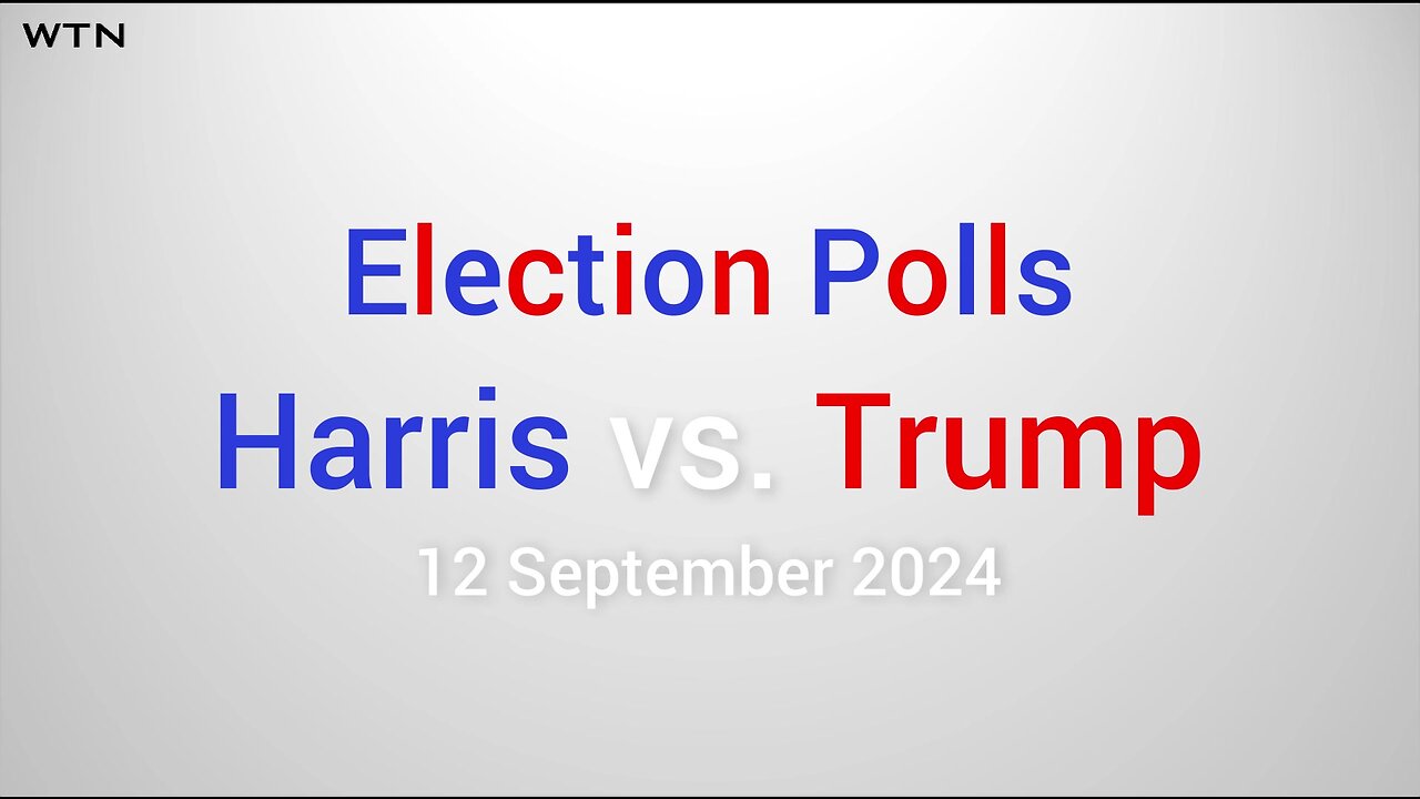 Election Polls - Harris vs. Trump (12 Sept 2024)