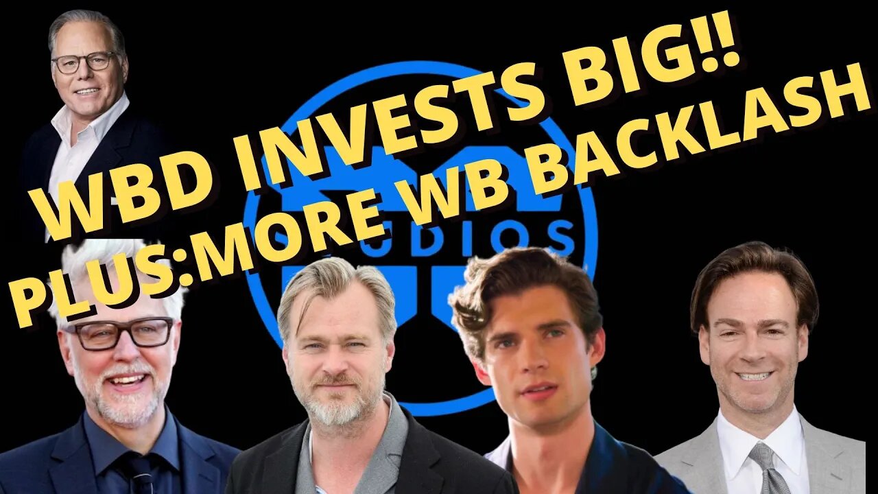 WBD Invests BIG and David Goyer Speaks Out Against Warner Bros!