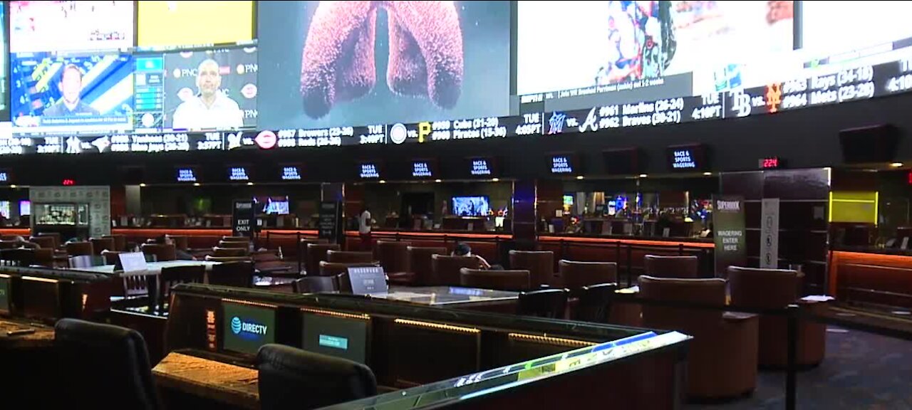 Sportsbooks taking many bets on the Raiders first home game in Las Vegas