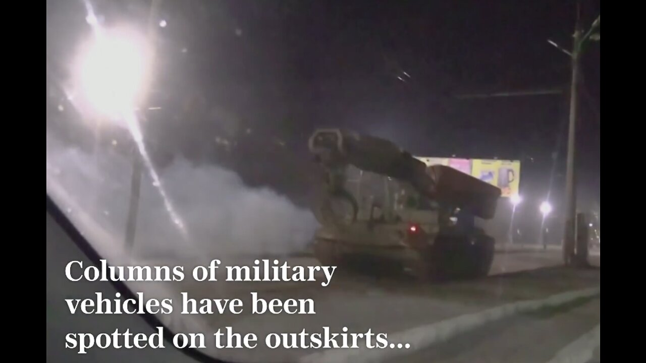 Tanks seen moving in Donetsk