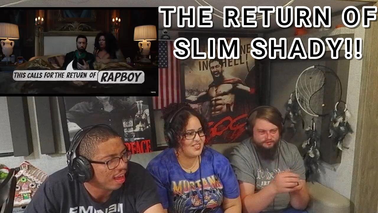 SLIM SHADY IS HERE!! Eminem - Houdini [REACTION]