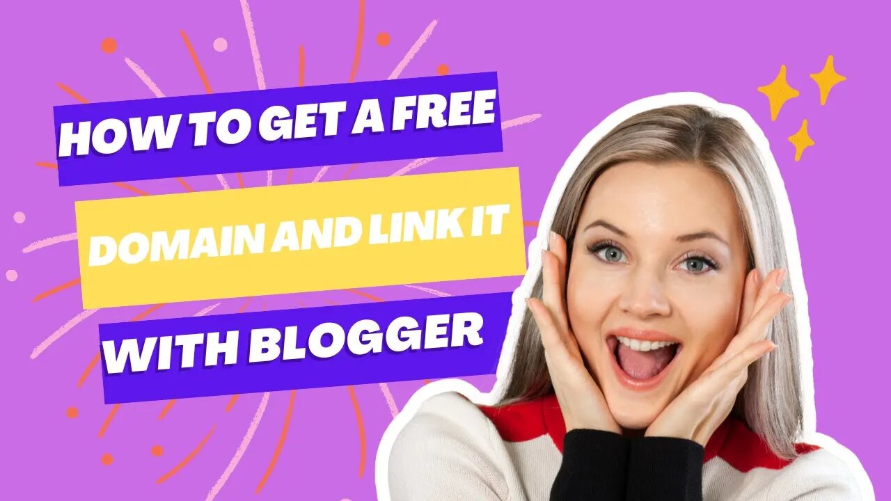 How to get a free domain and link it with blogger