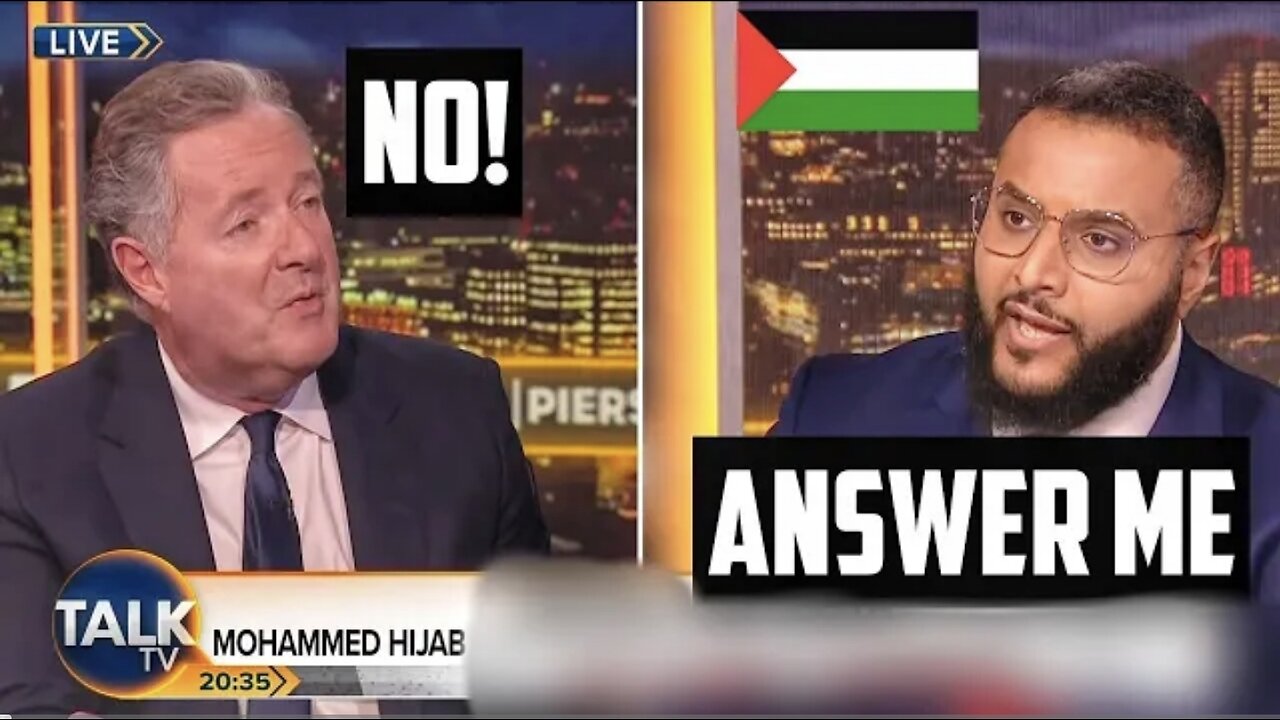 MOHAMMED HIJAB OWNS PIERS MORGAN - FULL EPIC BATTLE