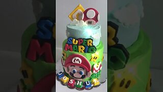 Super Mario Fondant Cake Kit