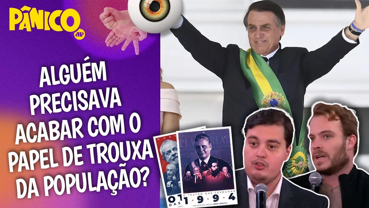 TEATRO DAS TESOURAS PERDEU O JOQUEMPÔ COM A PEDRA DA ELEIÇÃO DE BOLSONARO? Brasil Paralelo comenta