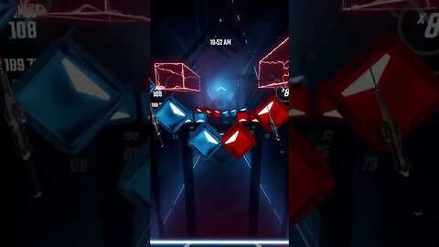 My Craziest Beat Saber Pass Yet.. #Shorts