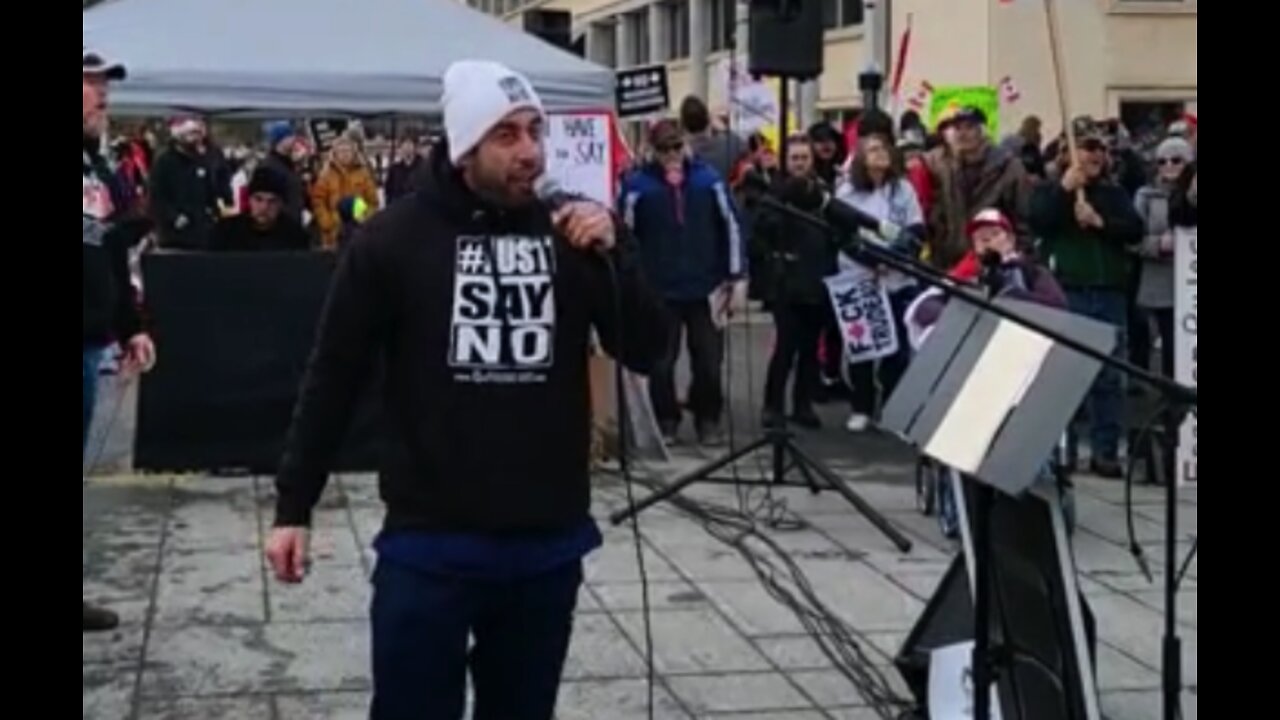 DISCOURS ÉPIQUE DE CHRIS SKY au plus grand rassemblement jamais organisé à Edmonton !