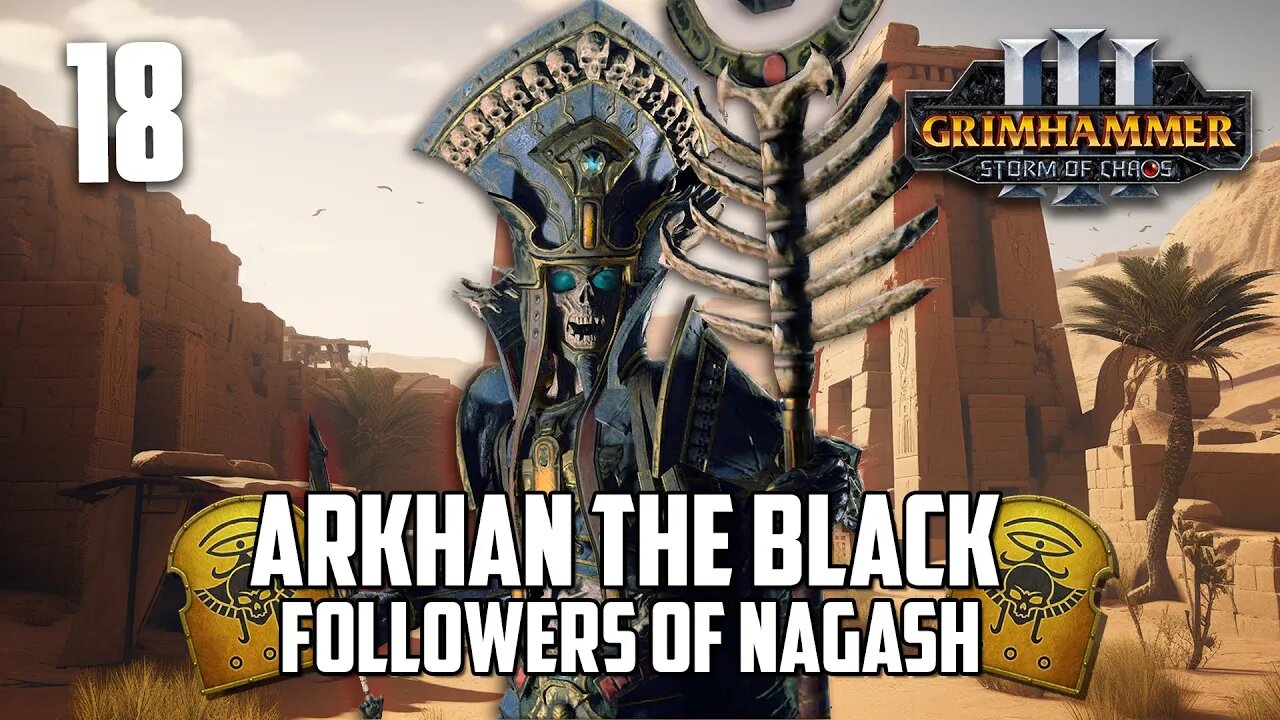 Arkhan The Black - SKAVENBLIGHT WILL BE BLACK - SFO Immortal Empires - TW: Warhammer 3 #19