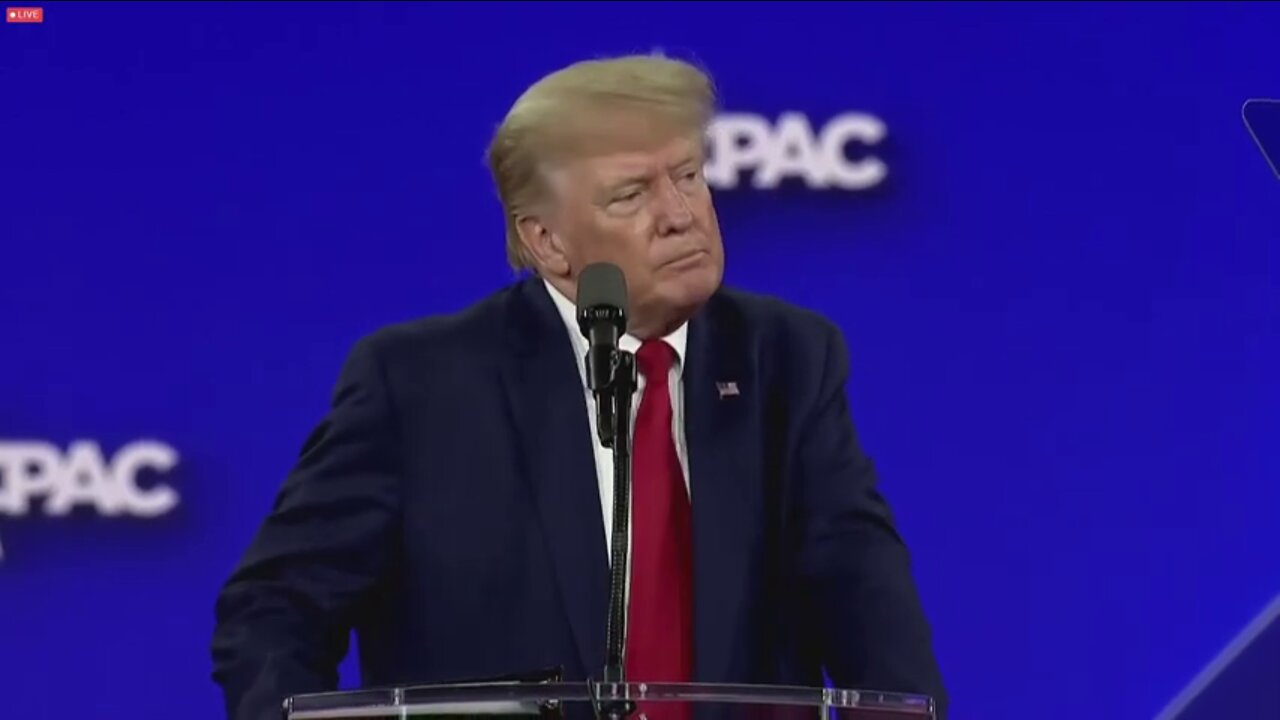 🔴 PRESIDENT DONALD TRUMP RALLY LIVE IN speaks at CPAC 2022