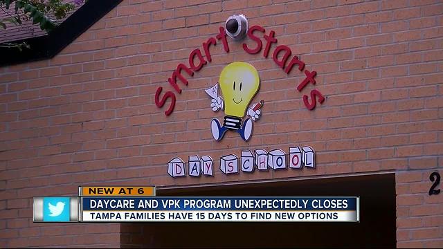 Tampa families scrambling as Hyde Park daycare abruptly closes at terrible time