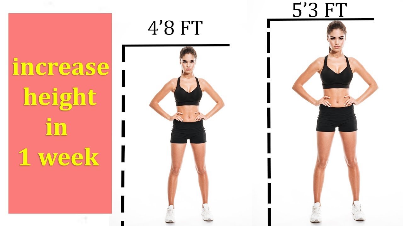 INCREASE HEIGHT With This Exercise & Stretch! Easy Stretch To Grow Taller For Beginner