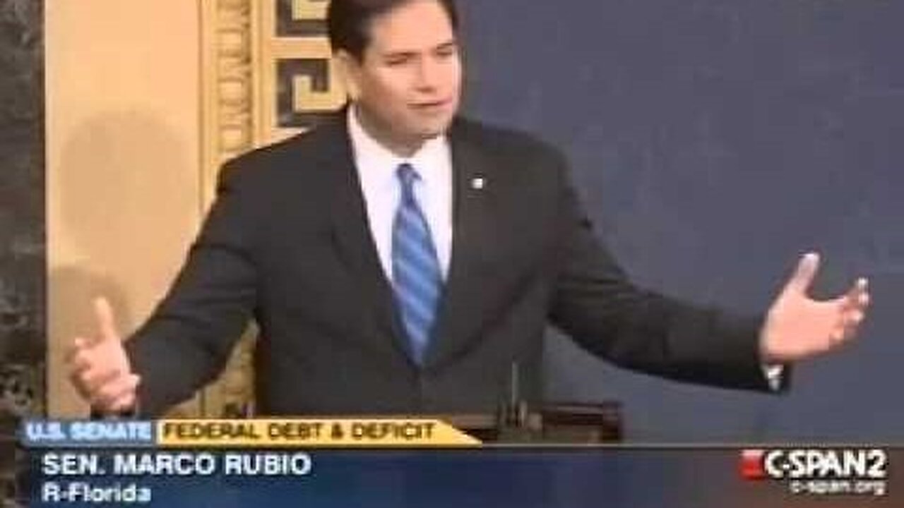 Sen. Rubio Shatters the Myth that Tax Increases are a Debt Solution On Senate Floor