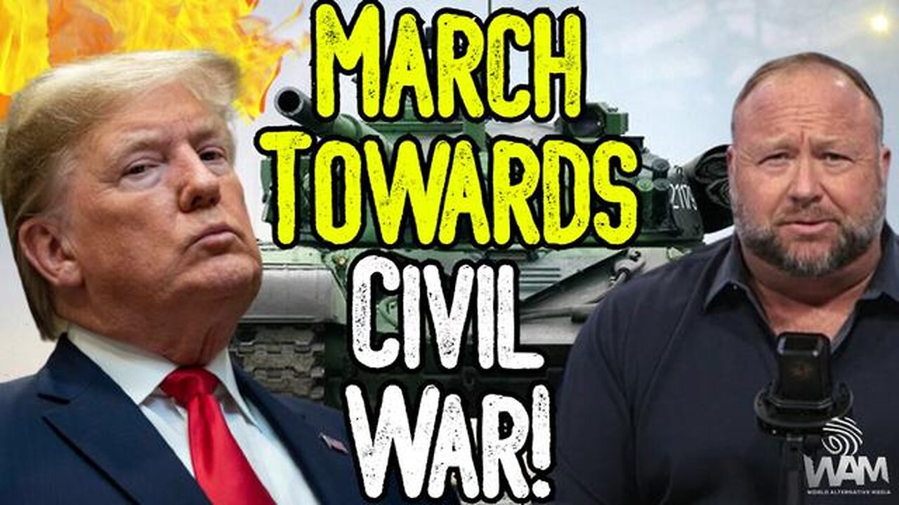 MARCH TOWARDS CIVIL WAR! - FEDS SHUTTING DOWN INFOWARS AS GOVERNMENT PLOTS CIVIL UNREST!