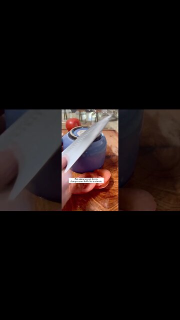 How to sharpen a knife without sharpner