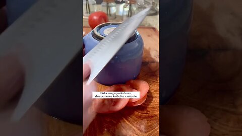 How to sharpen a knife without sharpner