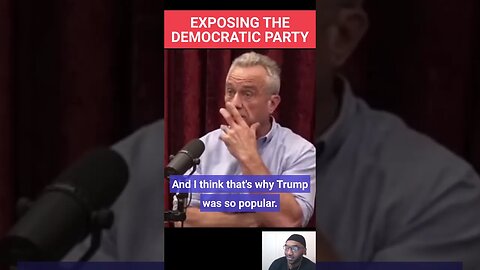 Dem Robert Kenndy. Jr. Exposes The Democrat Party, His Own Party.