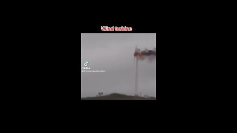 Wind turbines explode