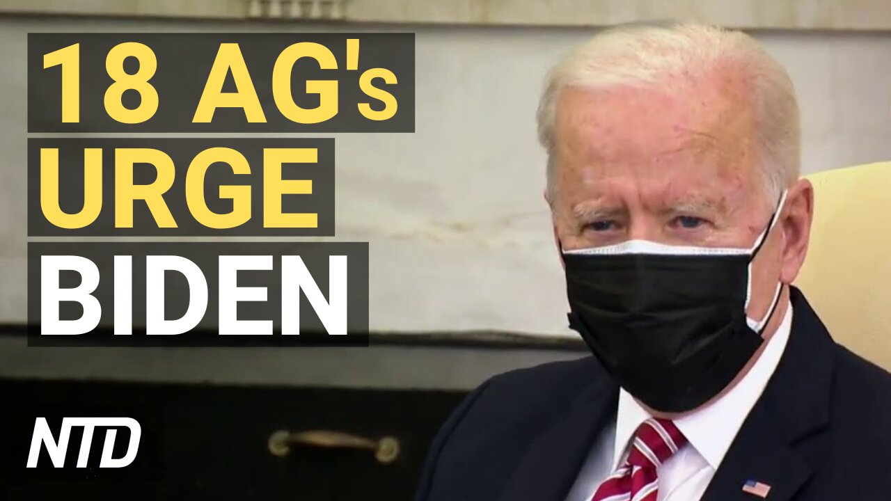 18 AG’s Urge Biden to Reinstate ICE Op; Biden Using Religion as Cover: Pro-Life Activist (Feb. 19)