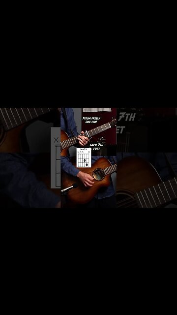 Hotel California verse section made easy! #shorts