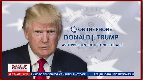 FULL INTERVIEW: President Donald Trump on Newsmax's "Wake Up America" - 2130