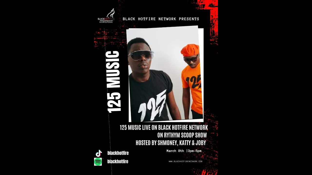 RYTHYM SCOOP SHOW -INTERVIEW WITH 125 MUSIC GROUP