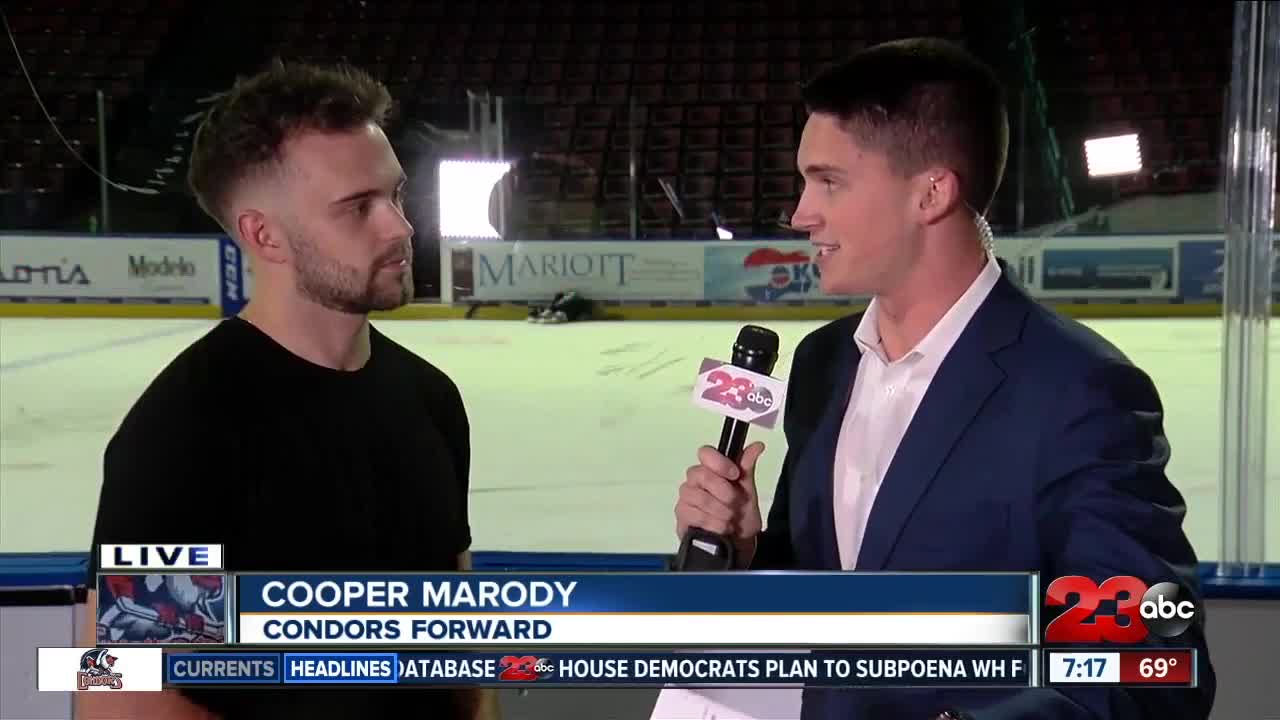 Live Interview: Condors Center Cooper Marody