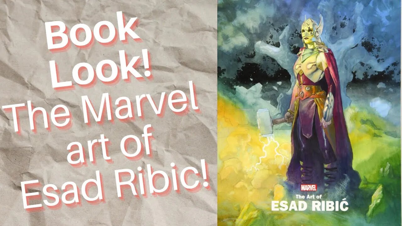 Book Look! The Marvel art of Esad Ribic!