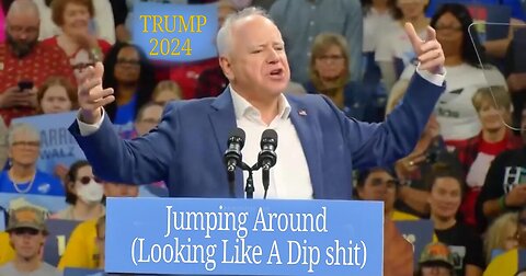 Tim Walz- Jumping Around (Looking like a Dip Shit)+Free MP3