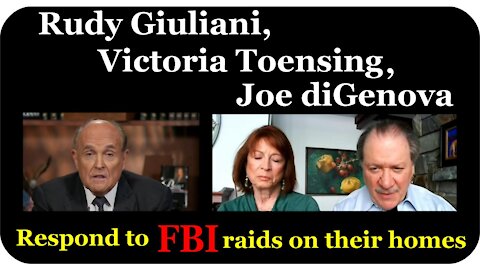 Rudy Giuliani, Victoria Toensing, Joe diGenova respond to FBI raid - May 5, 2020