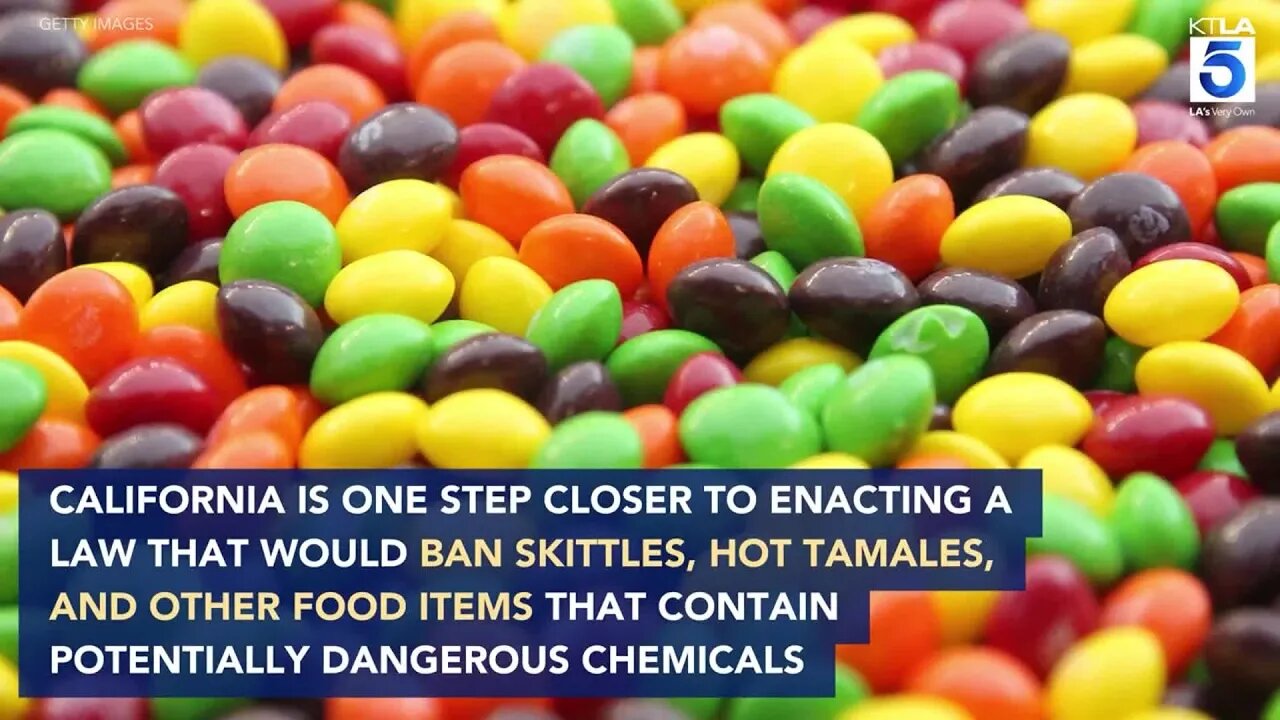 ⚖️Bill AB418 BAN on brominated vegetable oil potassium bromate paraben Red Dye 3 titanium dioxide