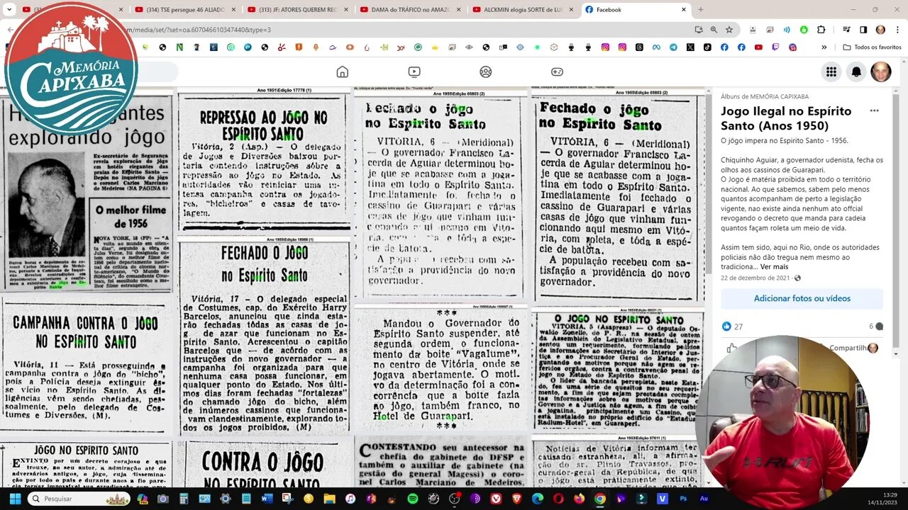 Jogo ilegal no Espírito Santo (1956)