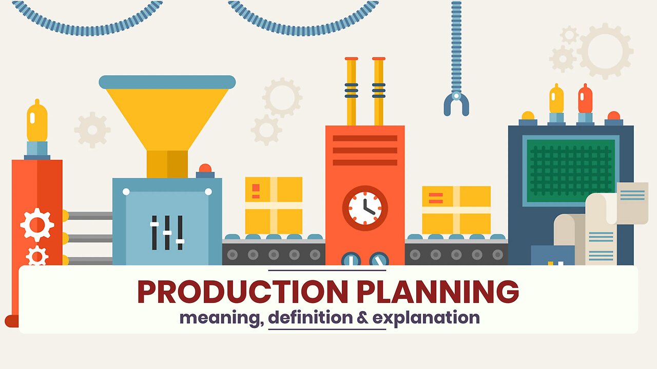 What is PRODUCTION PLANNING?