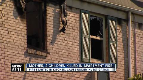 Mother, 2 children killed in Hillendale apartment fire