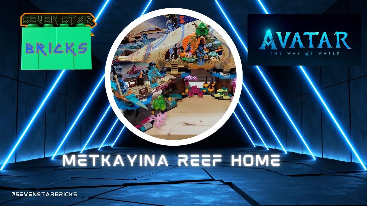 Lego Avatar: The Way of Water Metkayina Reef Home review! - Set 75578 - 558 Pcs